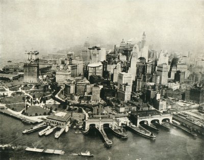 La ville de New York vue du ciel, 1936 - Unbekannt