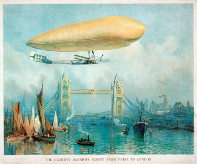 Le vol du Clement-Bayard de Paris à Londres, vers 1908 - Unbekannt