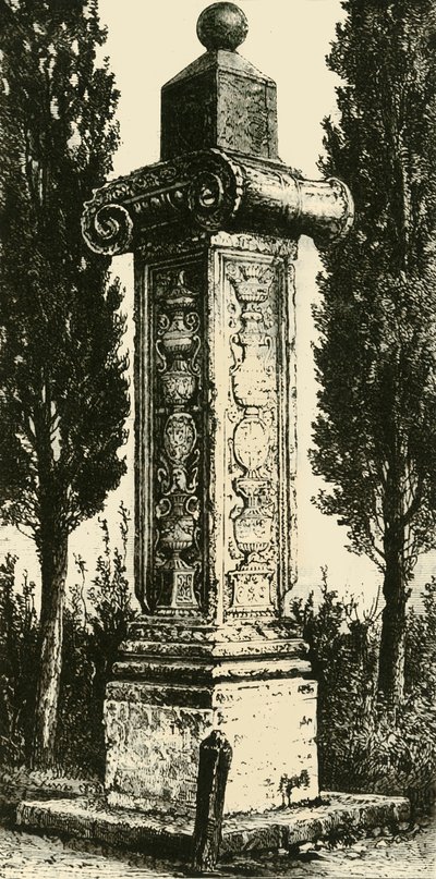 La colonne des Français, Ravenne, érigée à la mémoire de Gaston De Foix, 1890 - Unbekannt