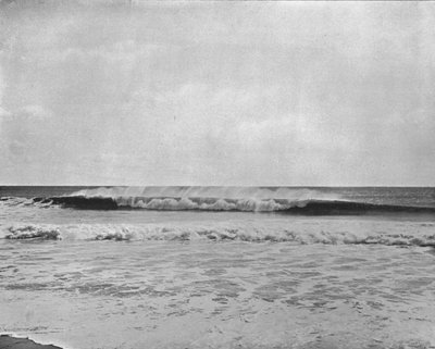 La vague peignante, côte du New Jersey, USA - Unbekannt