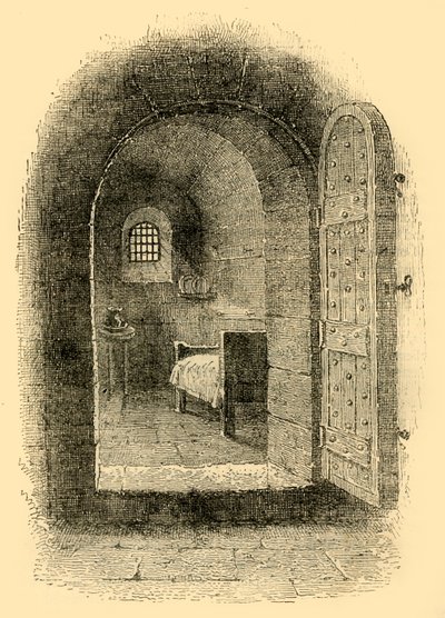 La cellule des condamnés à Newgate, vers 1872 - Unbekannt