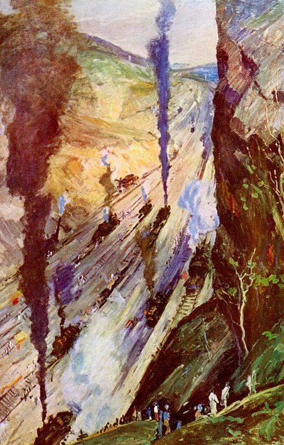 Les conquérants, Culebra Cut, canal de Panama, Panama, 1926 - Unbekannt