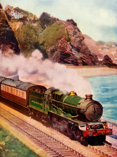 Le Cornish Riviera Express tiré par une locomotive de classe King, 1935-36 - Unbekannt