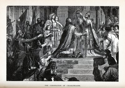 Le couronnement de Charlemagne, 1882 - Unbekannt