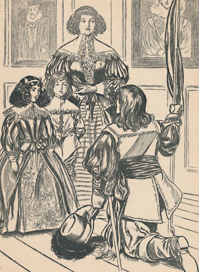 La Comtesse reçoit les bannières, vers 1907 - Unbekannt