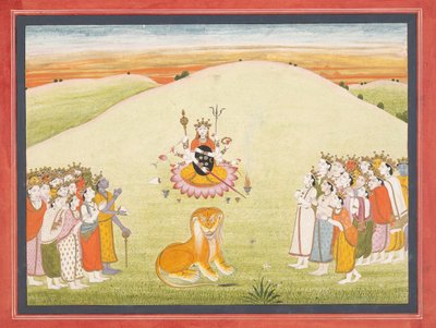 La Création de Durga : Page d