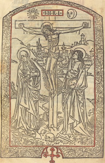 La Crucifixion, vers 1485 - Unbekannt