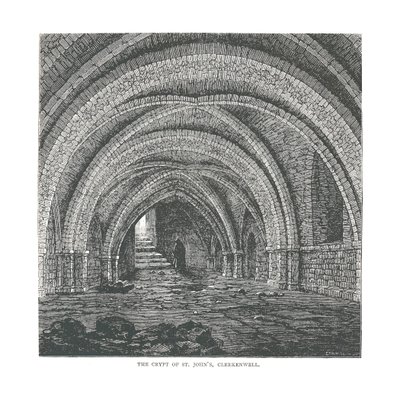 La crypte de Saint-Jean, 1878 - Unbekannt