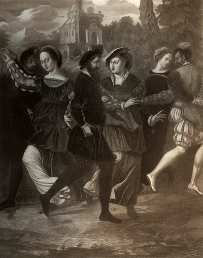 Le Tableau dansant, vers 1532, 1902 - Unbekannt