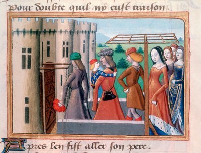 Le Dauphin retourne à Paris, juin 1418, 1484 - Unbekannt