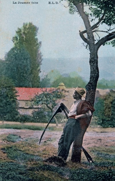 La fin de la journée, vers 1900 - Unbekannt