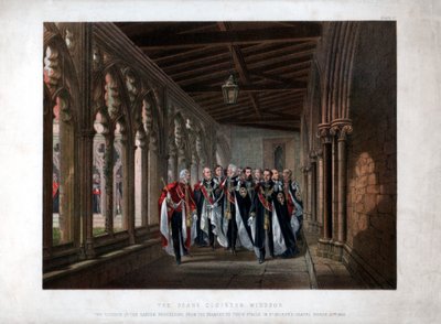 Le cloître du doyen, Windsor, 10 mars 1863 - Unbekannt
