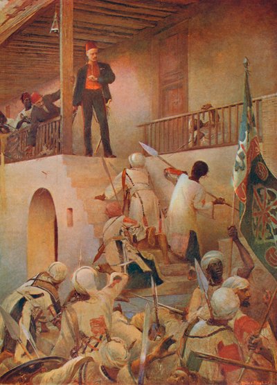 La mort du général Gordon, Khartoum, 26 janvier 1885 - Unbekannt