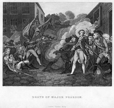 La mort du major Pearson, vers 1782-1784 - Unbekannt