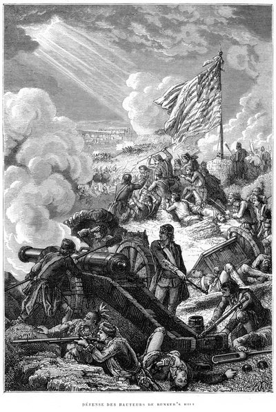 La Défense de Bunker Hill, 1775 - Unbekannt