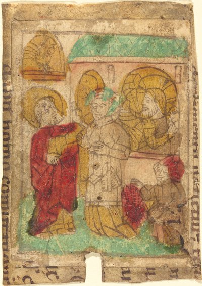 Le Renoncement de Pierre, vers 1455-1465 - Unbekannt