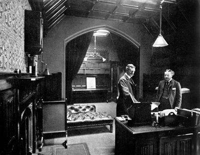 Le bureau du vice-président, Chambre des communes, Westminster, Londres, vers 1905 - Unbekannt