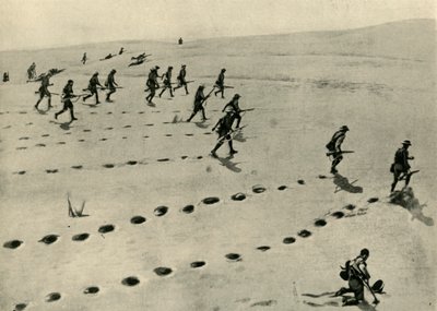 La phase désertique de la campagne sud-ouest africaine..., Première Guerre mondiale, 1915, vers 1920 - Unbekannt