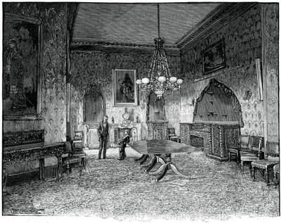La salle à manger, Kilkenny House, Irlande, XIXe siècle - Unbekannt