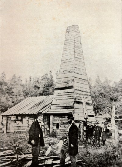 Le puits Drake, Pennsylvanie, Amérique, 1859 - Unbekannt