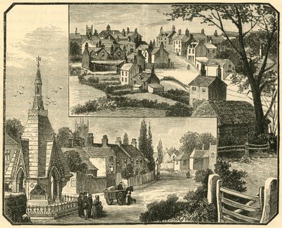 La Fontaine à boire. Rue à Broseley, 1898 - Unbekannt