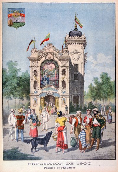 Le pavillon équatorien à l
