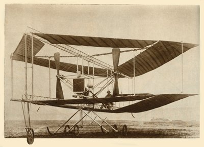 Le biplan rhomboïdal Edwards, vers 1911, 1935 - Unbekannt