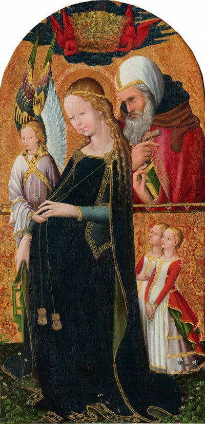 La Vierge en attente avec Saint Joseph, vers 1425-1450 - Unbekannt