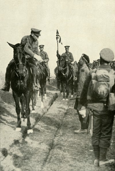 Le maréchal remerciant ses troupes, 1919 - Unbekannt