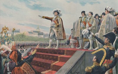 Le Champ de Mai, avril 1815 - Unbekannt
