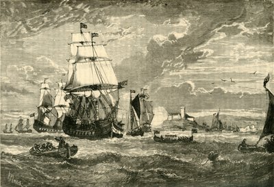 La Première Flotte de la Compagnie des Indes Orientales quittant Woolwich, 1601, 1890 - Unbekannt