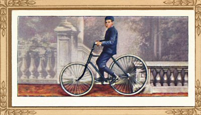 Le premier vélo à pneus pneumatiques, 1939 - Unbekannt