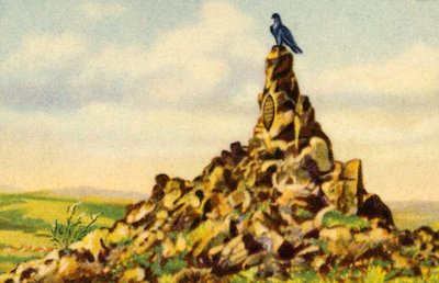 Le Fliegerdenkmal, monument sur la Wasserkuppe, Hesse, Allemagne, 1932 - Unbekannt