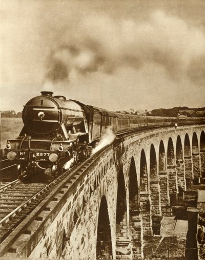 Le Flying Scotsman...trajet sans arrêt entre Kings Cross et Newcastle, 11 juillet 1927 - Unbekannt