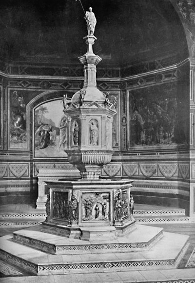 La fontaine dans l