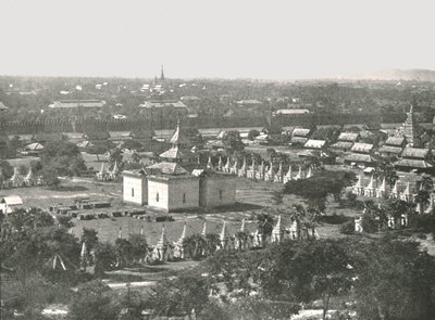 Les quatre cent cinquante temples, Mandalay, Birmanie, 1895 - Unbekannt