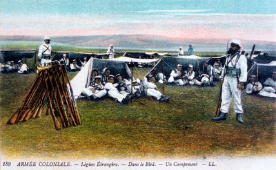 La Légion étrangère française dans leur camp - Unbekannt