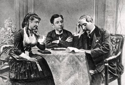 La famille impériale française en exil, Chislehurst, Kent, 1871-1873 - Unbekannt