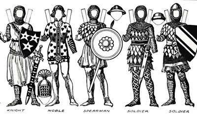 La Galerie du Costume Britannique : Robe portée sous le règne du premier Édouard - Unbekannt