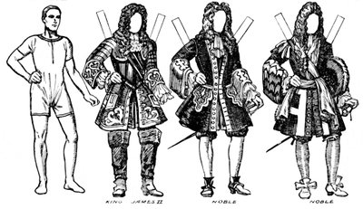 La galerie du costume anglais : quelques robes portées à l