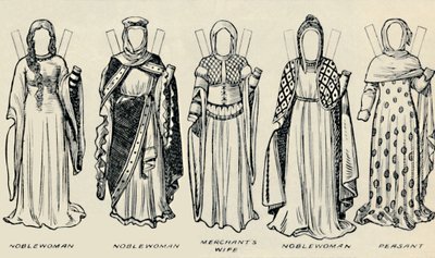 La Galerie des costumes historiques : Les robes portées à l