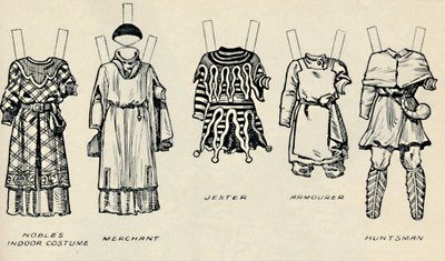 La Galerie des costumes historiques : Les robes portées à l