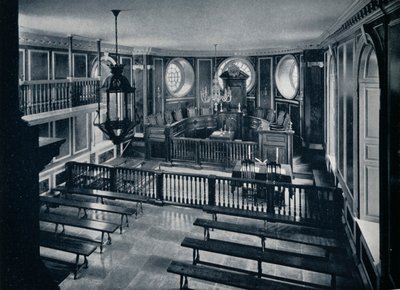 La Cour générale au Capitole de Williamsburg, vers 1938 - Unbekannt