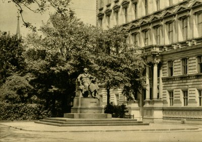 Le Monument de Goethe, Vienne, Autriche, vers 1935 - Unbekannt