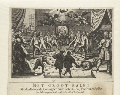 Le Grand Ballet de la Guerre Européenne, vers 1643 - Unbekannt