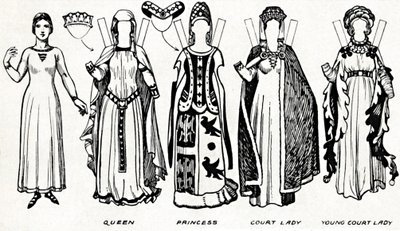 La grande galerie du costume britannique : robe portée sous le règne d