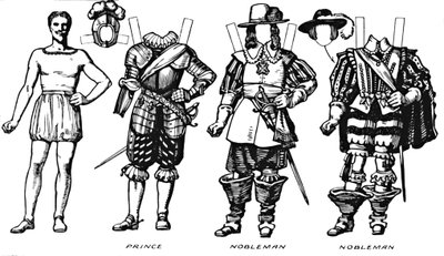 La Grande Galerie du Costume Historique : Robe portée sous le règne de Jacques Ier - Unbekannt