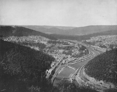 La Grande Boucle à Mauch Chunk, 19e siècle - Unbekannt