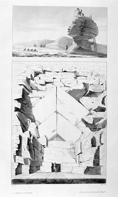 Le Grand Sphinx de Gizeh et l