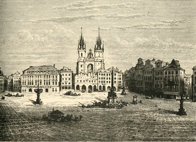 La Grande Place, Prague, 1890 - Unbekannt
